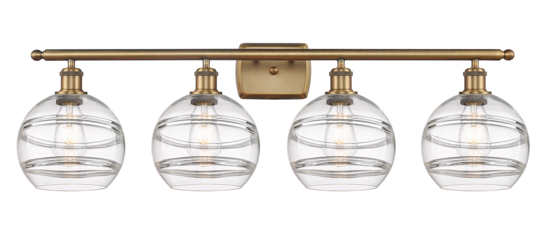 Innovations Lighting Rochester 8" Bath Vanity Light - Brushed Brass