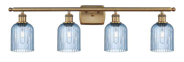 Innovations Lighting Bridal Veil 5" Bath Vanity Light - Brushed Brass Vanity Lights Innovations Lighting   