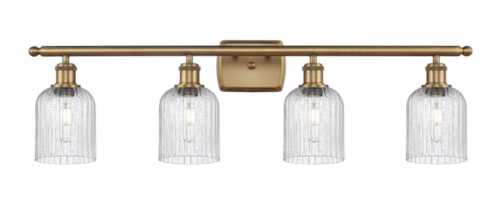 Innovations Lighting Bridal Veil 5" Bath Vanity Light - Brushed Brass Vanity Lights Innovations Lighting   