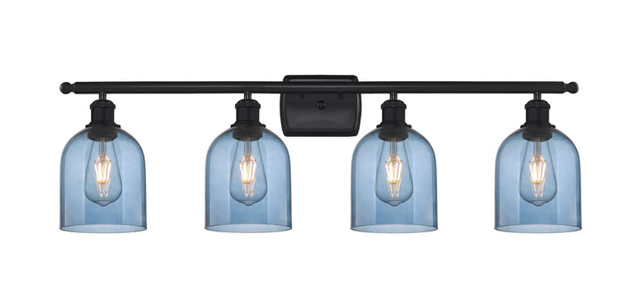 Innovations Lighting Bella 6" Bath Vanity Light - Matte Black Vanity Lights Innovations Lighting   