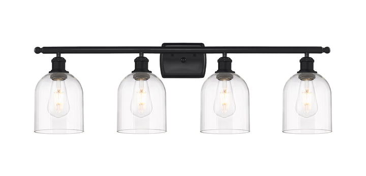 Innovations Lighting Bella 6" Bath Vanity Light - Matte Black Vanity Lights Innovations Lighting   