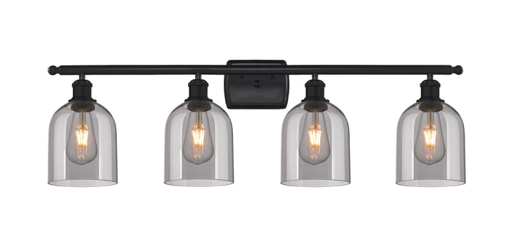 Innovations Lighting Bella 6" Bath Vanity Light - Matte Black Vanity Lights Innovations Lighting   