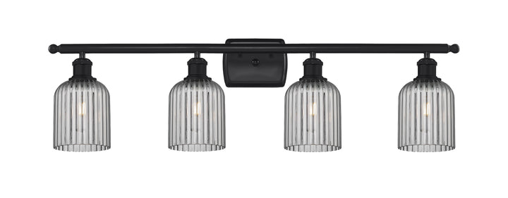 Innovations Lighting Bridal Veil 5" Bath Vanity Light - Matte Black Vanity Lights Innovations Lighting   