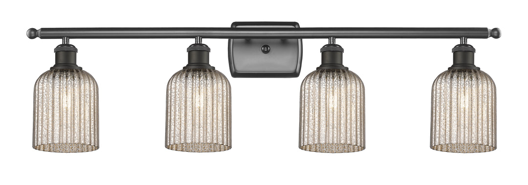 Innovations Lighting Bridal Veil 5" Bath Vanity Light - Oil Rubbed Bronze Vanity Lights Innovations Lighting   