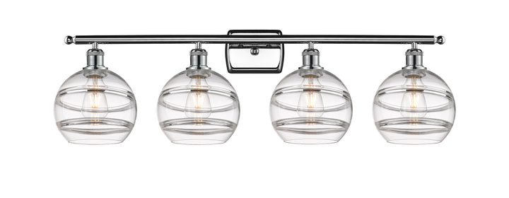 Innovations Lighting Rochester 8" Bath Vanity Light - Polished Chrome Vanity Lights Innovations Lighting   