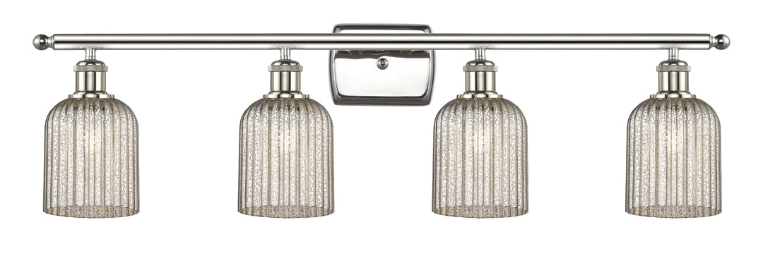 Innovations Lighting Bridal Veil 5" Bath Vanity Light - Polished Nickel Vanity Lights Innovations Lighting   