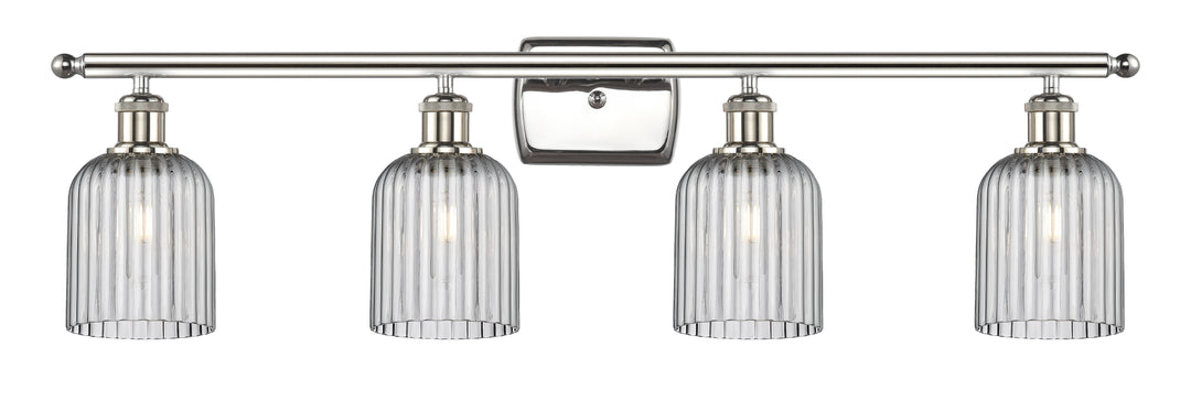 Innovations Lighting Bridal Veil 5" Bath Vanity Light - Polished Nickel Vanity Lights Innovations Lighting   