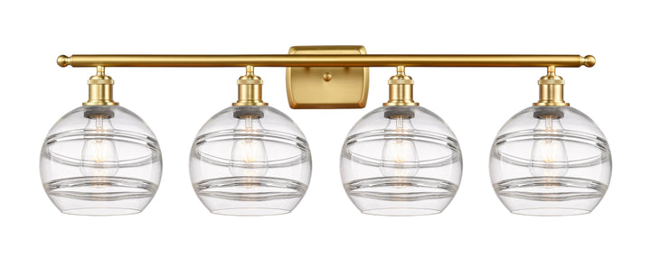 Innovations Lighting Rochester 8" Bath Vanity Light - Satin Gold Vanity Lights Innovations Lighting   