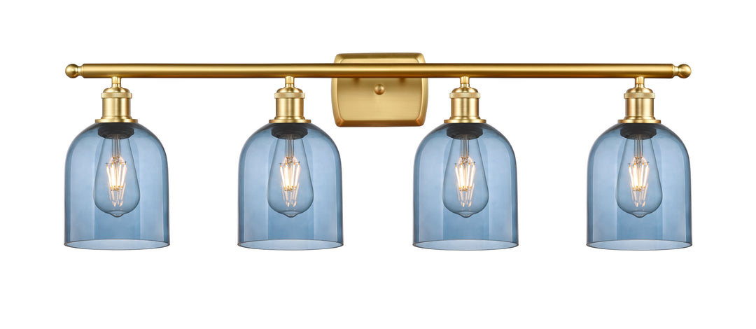 Innovations Lighting Bella 6" Bath Vanity Light - Satin Gold Vanity Lights Innovations Lighting   