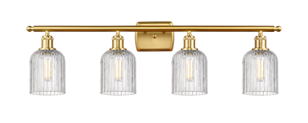 Innovations Lighting Bridal Veil 5" Bath Vanity Light - Satin Gold Vanity Lights Innovations Lighting   