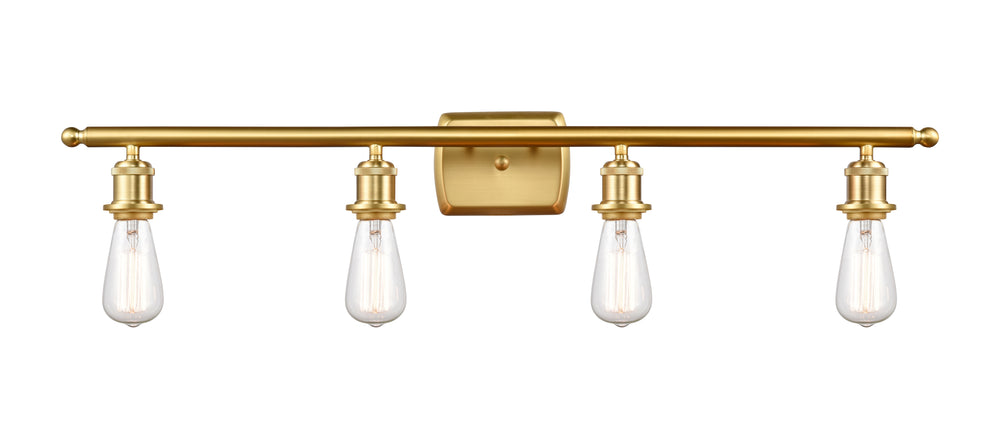 Innovations Lighting Bare Bulb Bath Vanity Light - Satin Gold