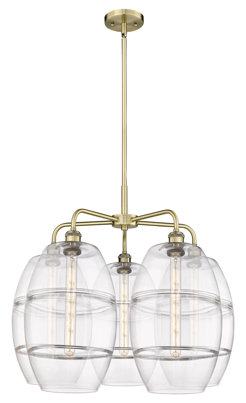 Innovations Lighting Vaz 10" Chandelier - Antique Brass