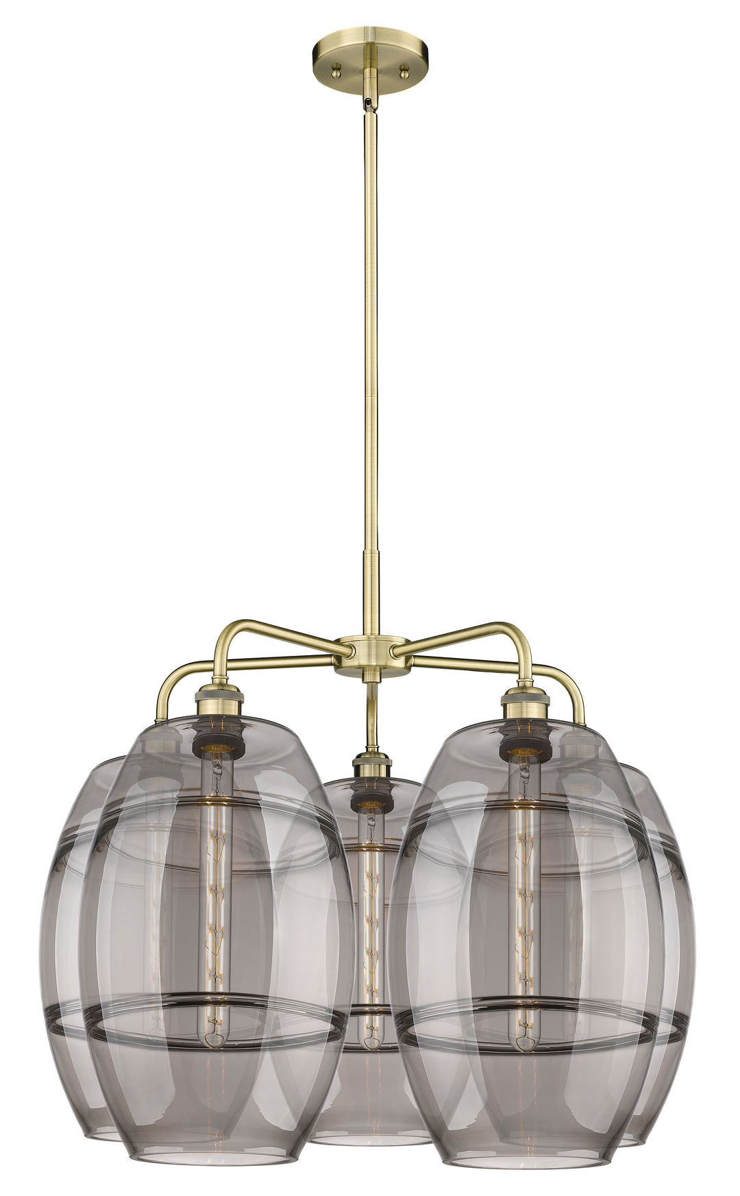 Innovations Lighting Vaz 10" Chandelier - Antique Brass