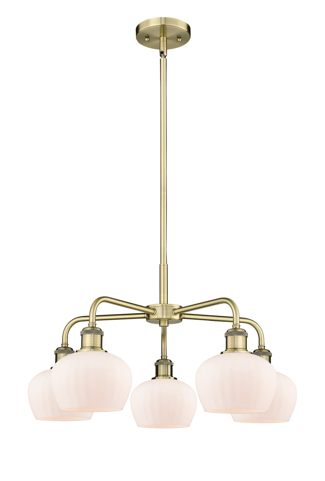 Innovations Lighting Fenton 6.5" Chandelier - Antique Brass