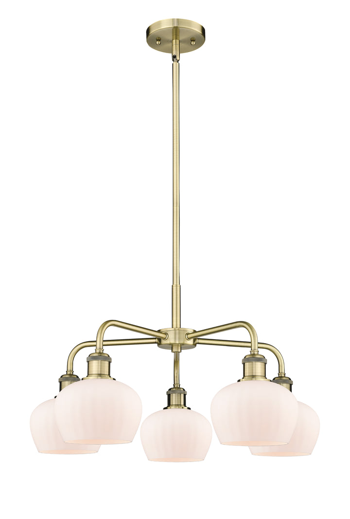 Innovations Lighting Fenton 6.5" Chandelier - Antique Brass