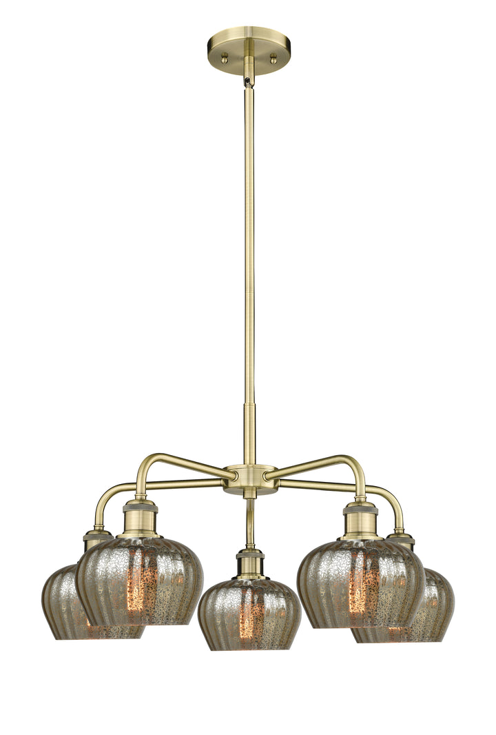 Innovations Lighting Fenton 6.5" Chandelier - Antique Brass