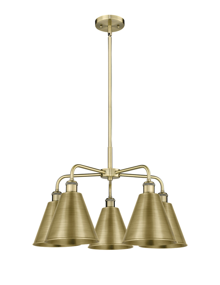 Innovations Lighting Berkshire Metal 8" Chandelier Chandeliers Innovations Lighting Antique Brass  