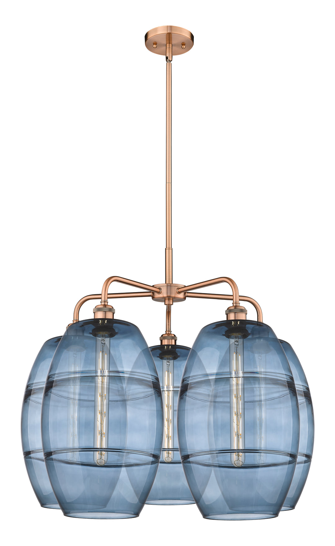 Innovations Lighting Vaz 10" Chandelier - Antique Copper