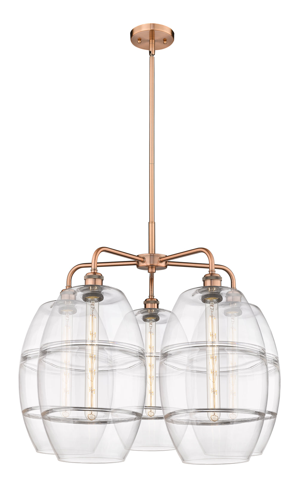 Innovations Lighting Vaz 10" Chandelier - Antique Copper