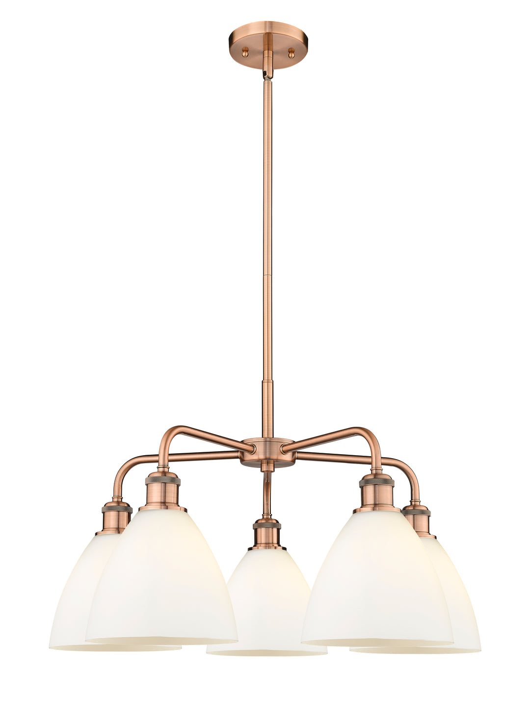 Innovations Lighting Bristol 7.5" Chandelier - Antique Copper