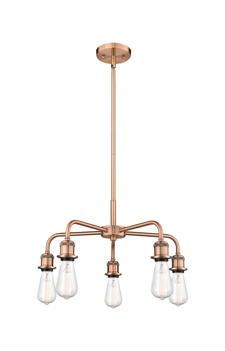 Innovations Lighting Ballston Chandelier Chandeliers Innovations Lighting Antique Copper  