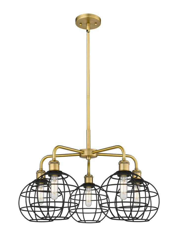 Innovations Lighting Lake Placid 8" Chandelier Chandeliers Innovations Lighting Brushed Brass  