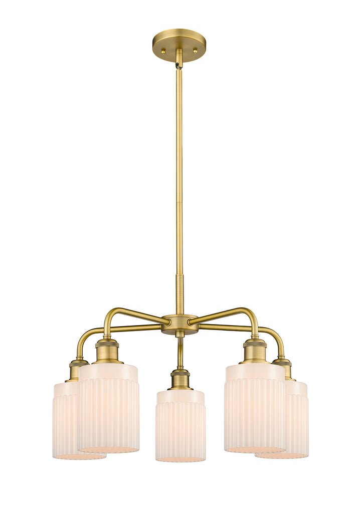 Innovations Lighting Hadley 5" Chandelier - Brushed Brass