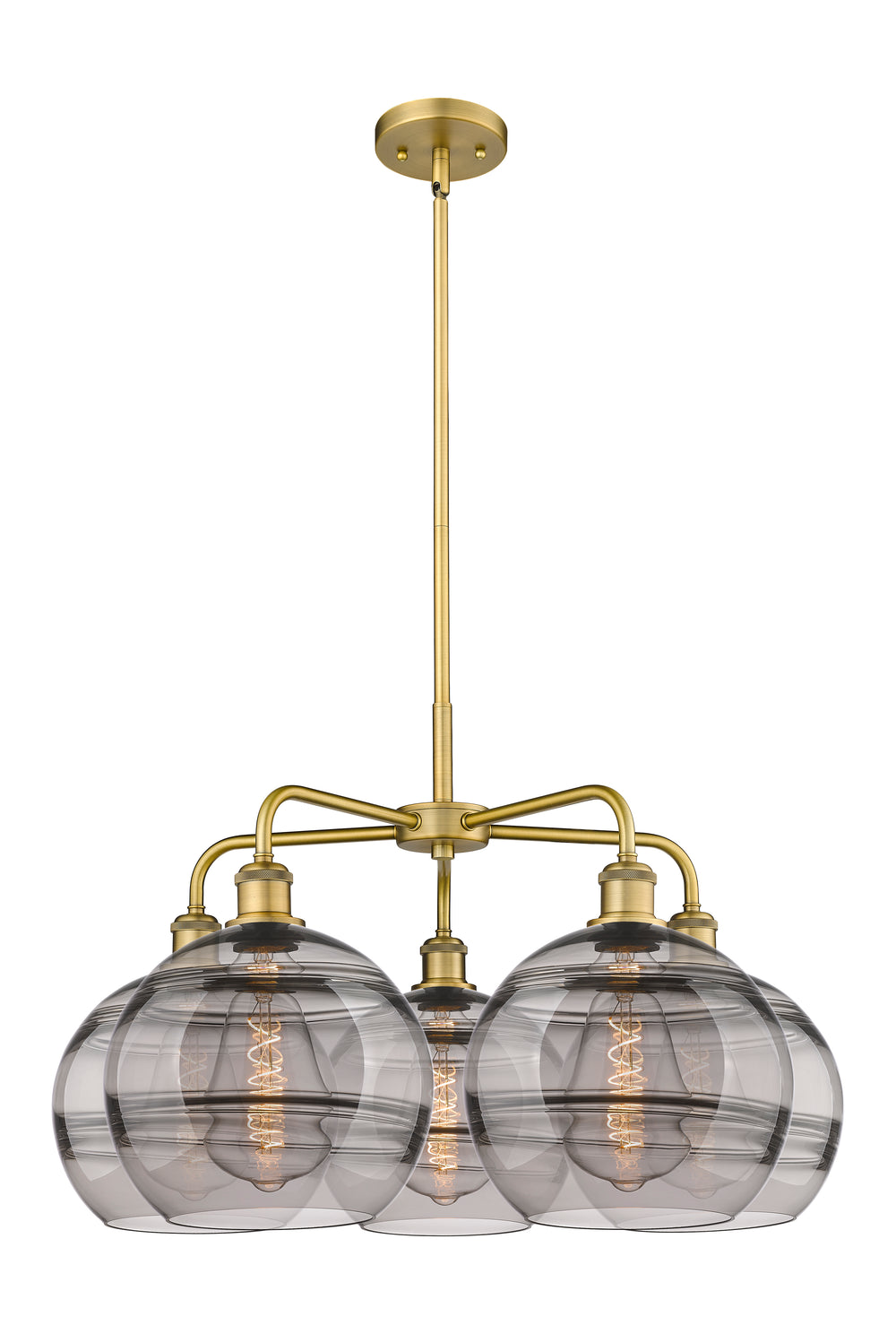 Innovations Lighting Rochester 10" Chandelier - Brushed Brass