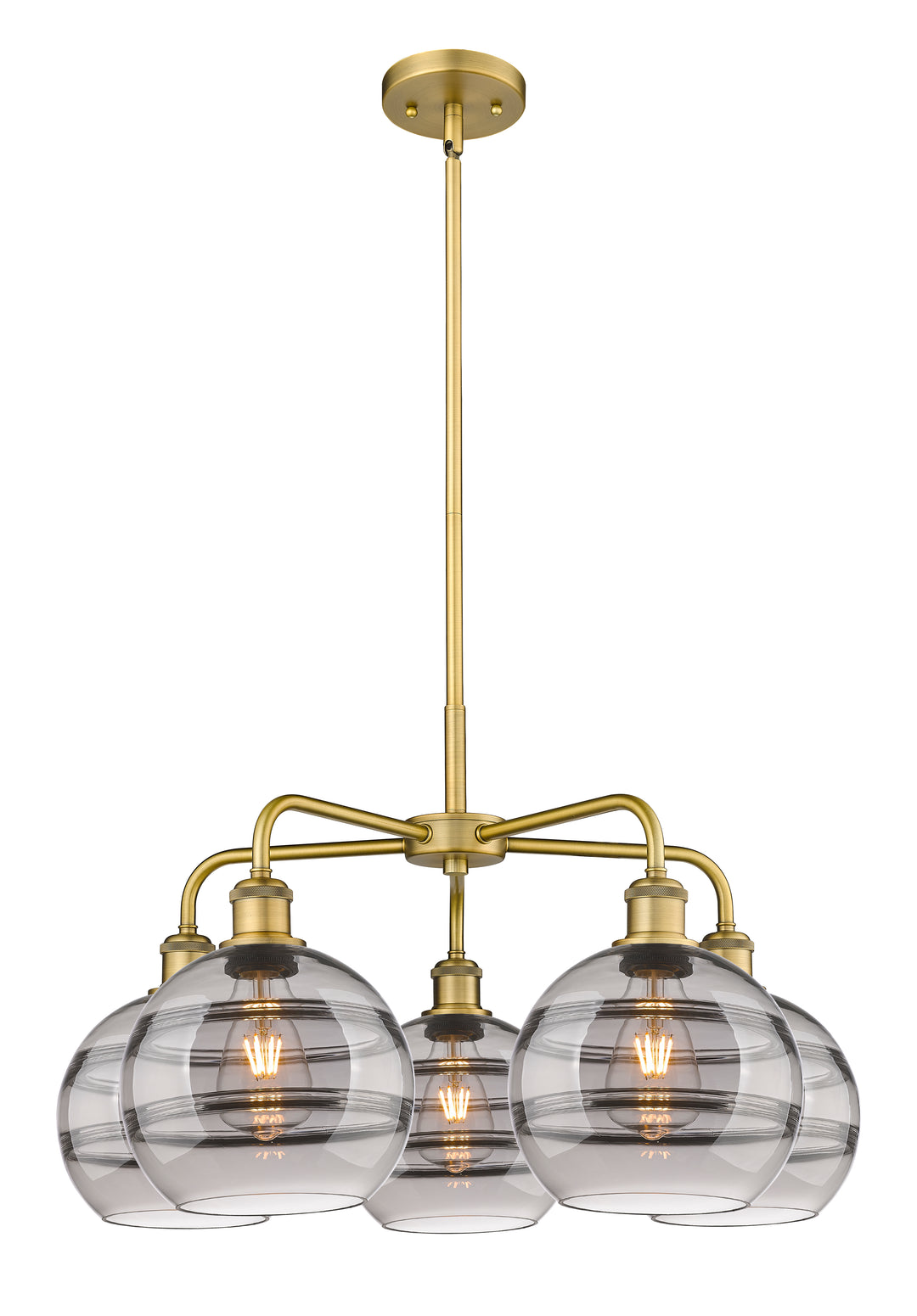 Innovations Lighting Rochester 8" Chandelier - Brushed Brass