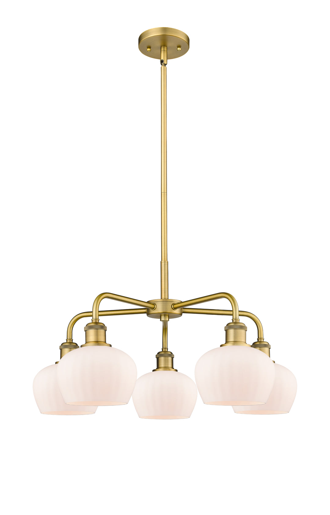 Innovations Lighting Fenton 6.5" Chandelier - Brushed Brass