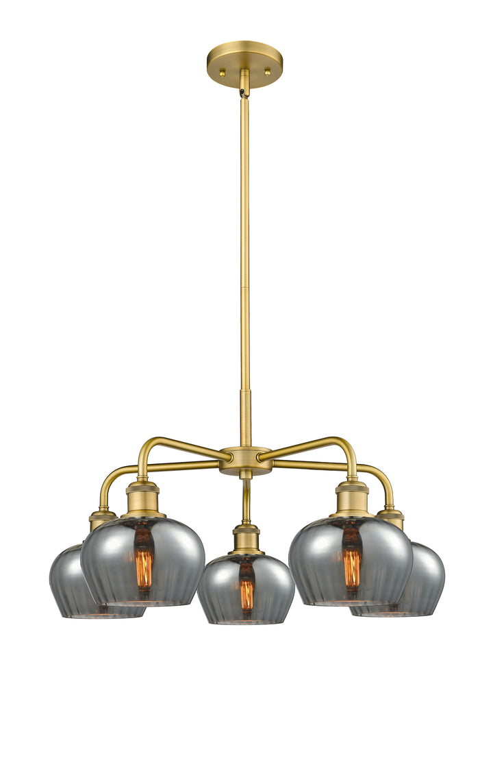 Innovations Lighting Fenton 6.5" Chandelier - Brushed Brass