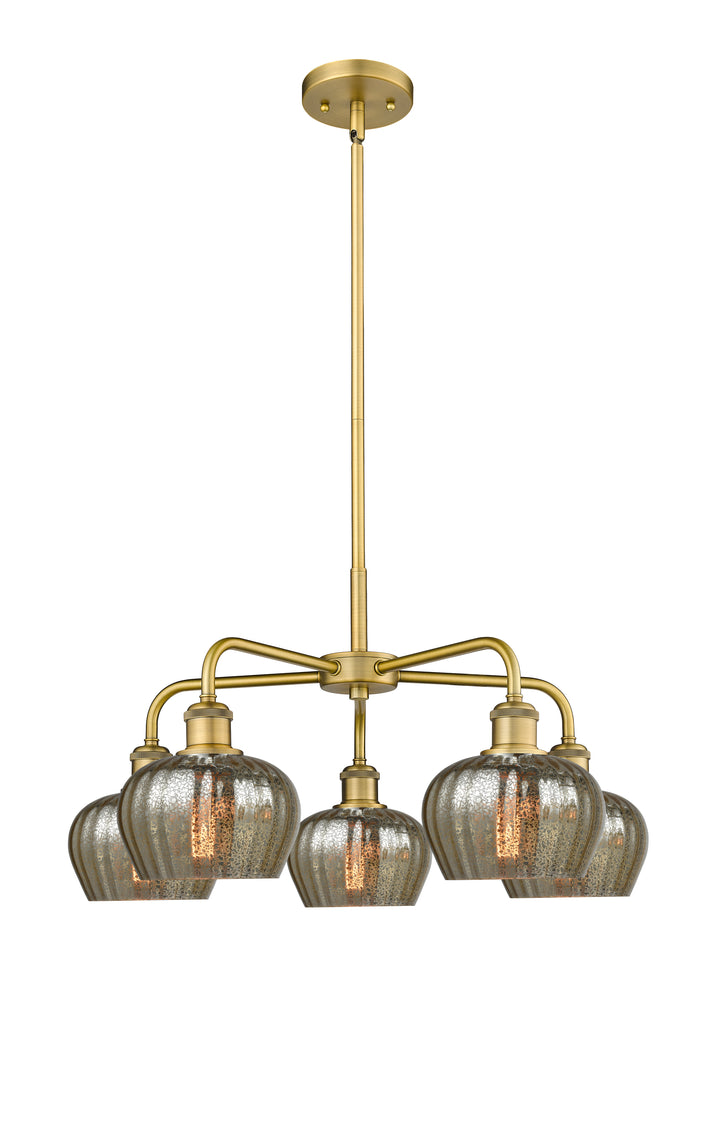 Innovations Lighting Fenton 6.5" Chandelier - Brushed Brass