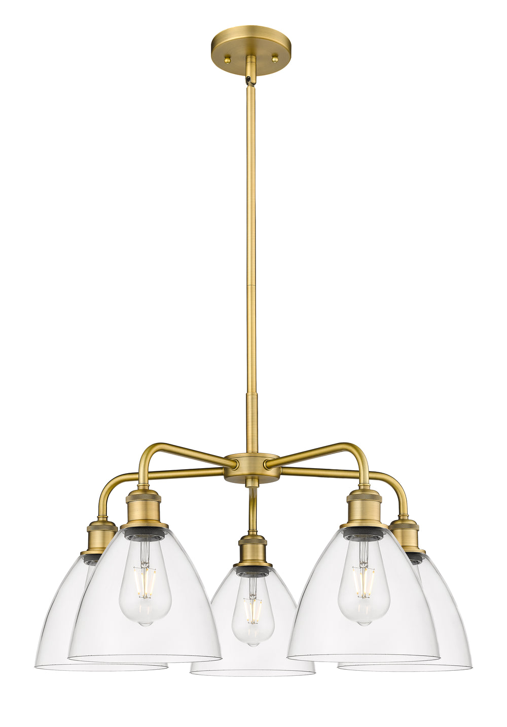 Innovations Lighting Bristol 7.5" Chandelier - Brushed Brass