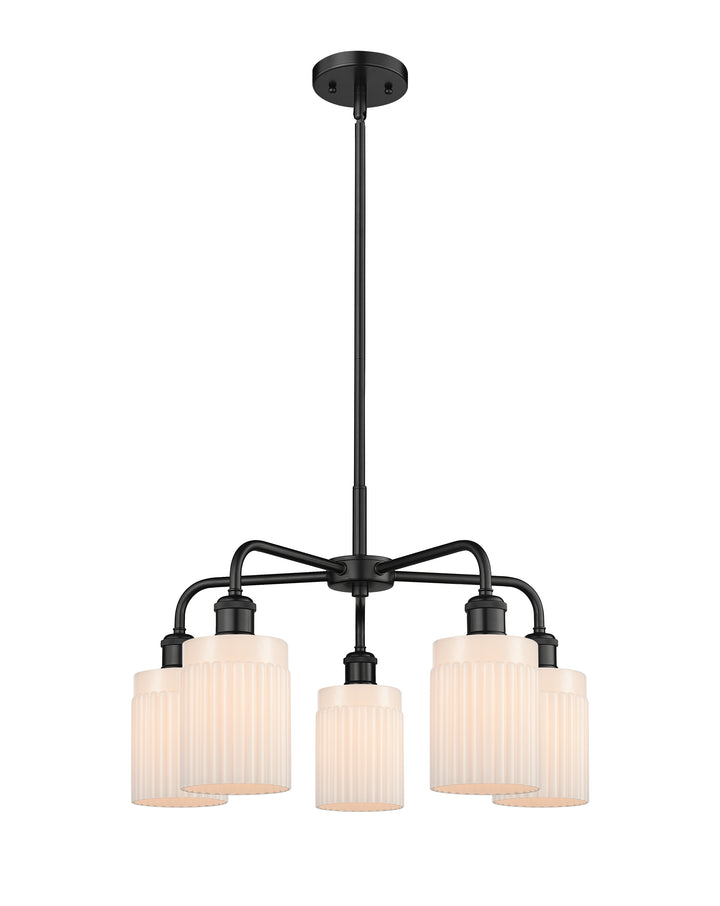 Innovations Lighting Hadley 5" Chandelier - Matte Black