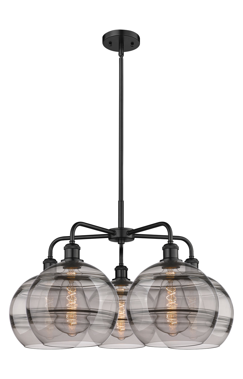 Innovations Lighting Rochester 10" Chandelier - Matte Black