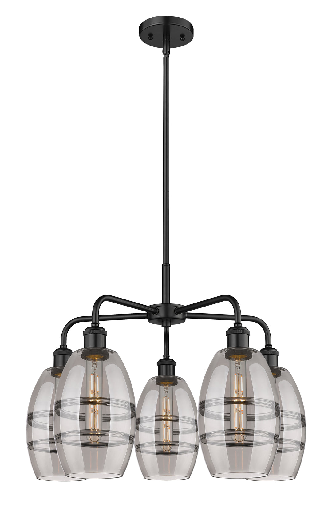 Innovations Lighting Vaz 6" Chandelier - Matte Black