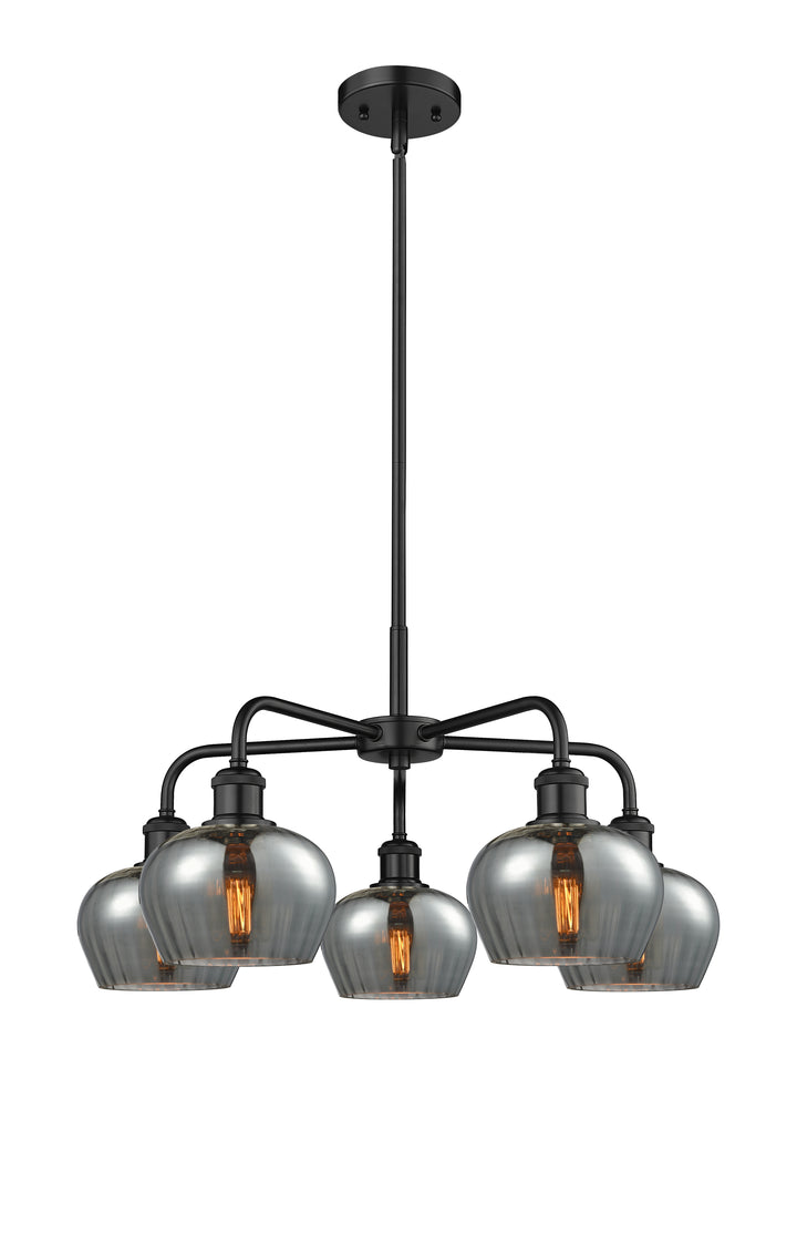 Innovations Lighting Fenton 6.5" Chandelier - Matte Black