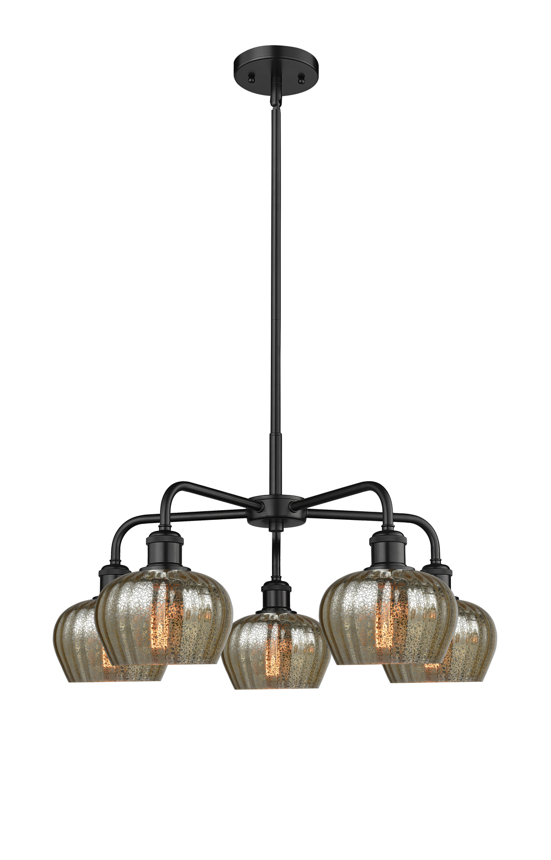 Innovations Lighting Fenton 6.5" Chandelier - Matte Black