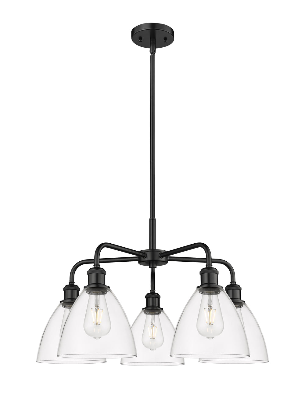 Innovations Lighting Bristol 7.5" Chandelier - Matte Black