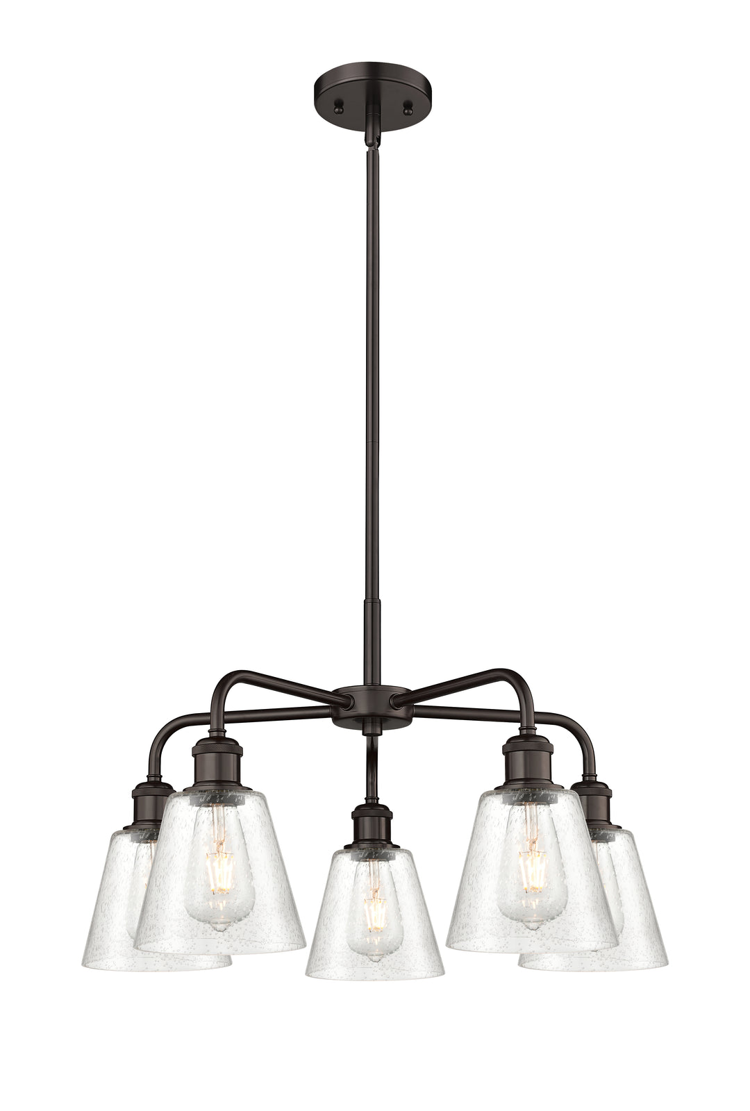 Innovations Lighting Caton 6" Chandelier - Oil Rubbed Bronze Chandeliers Innovations Lighting Frosted ; Glass Type: Frosted  