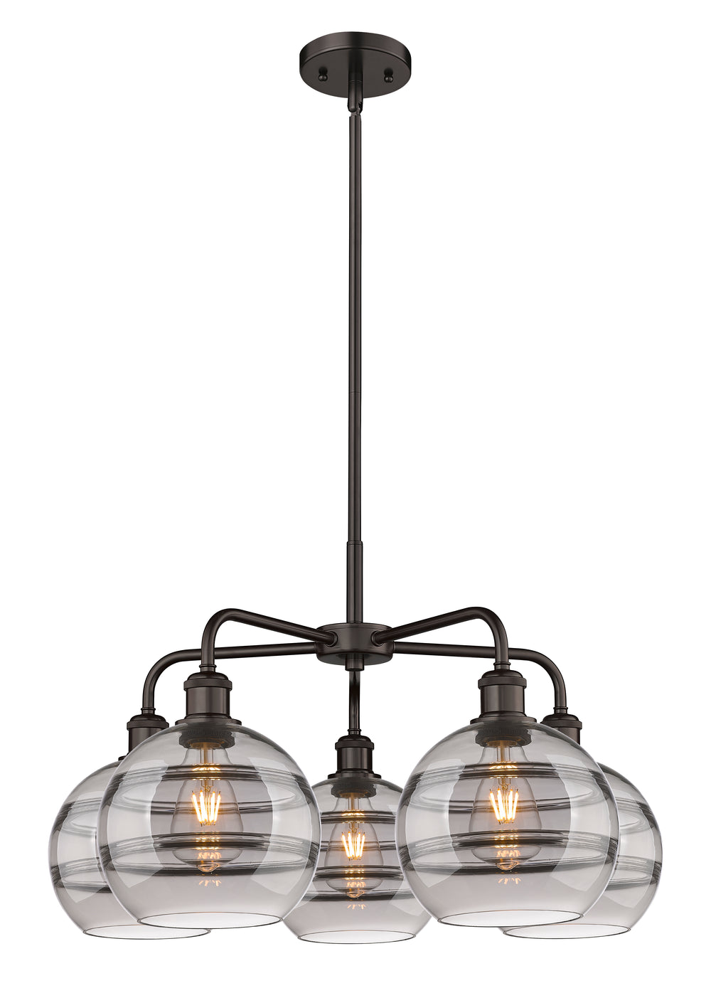 Innovations Lighting Rochester 8" Chandelier - Oil Rubbed Bronze