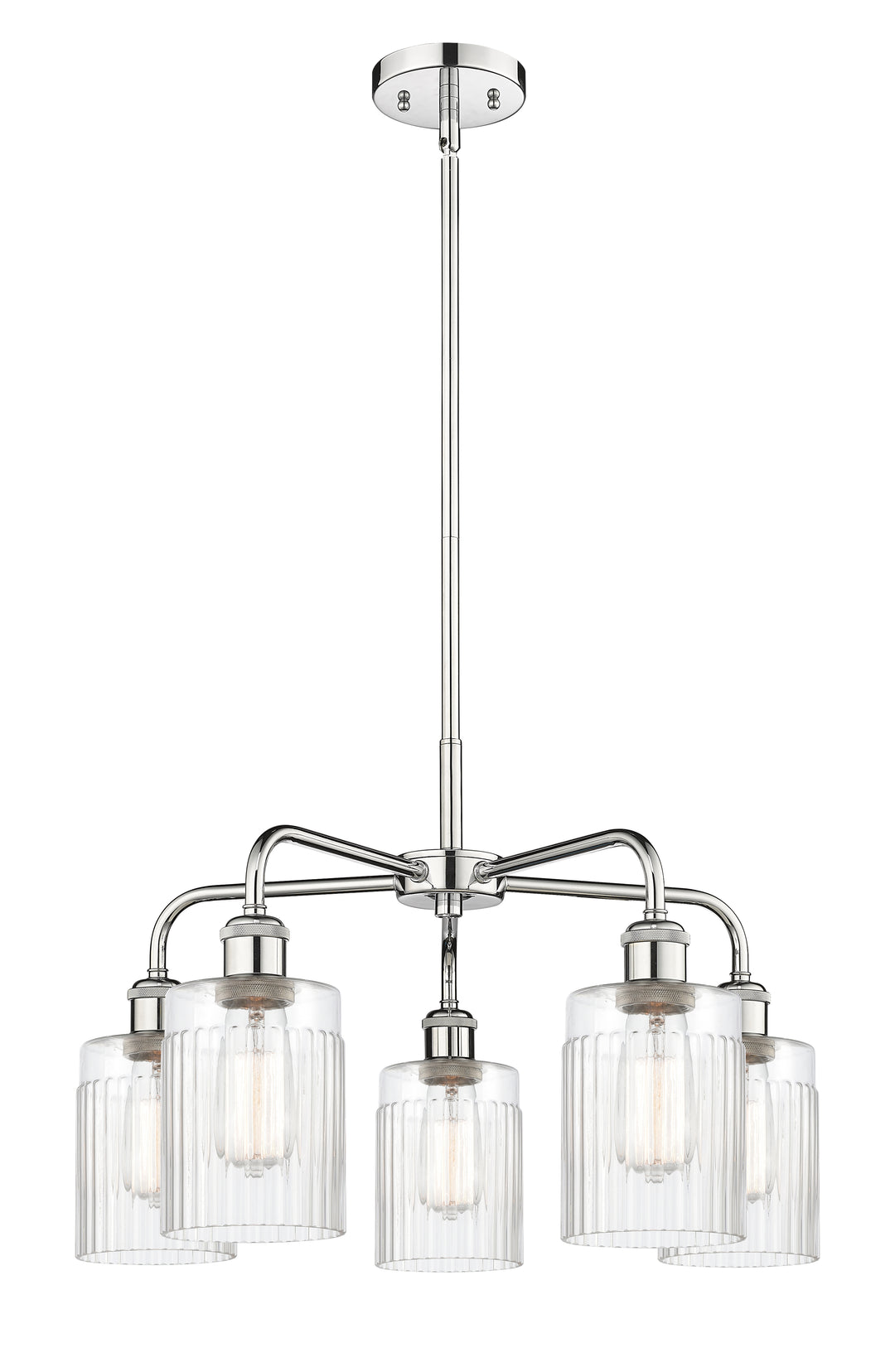 Innovations Lighting Hadley 5" Chandelier - Polished Chrome