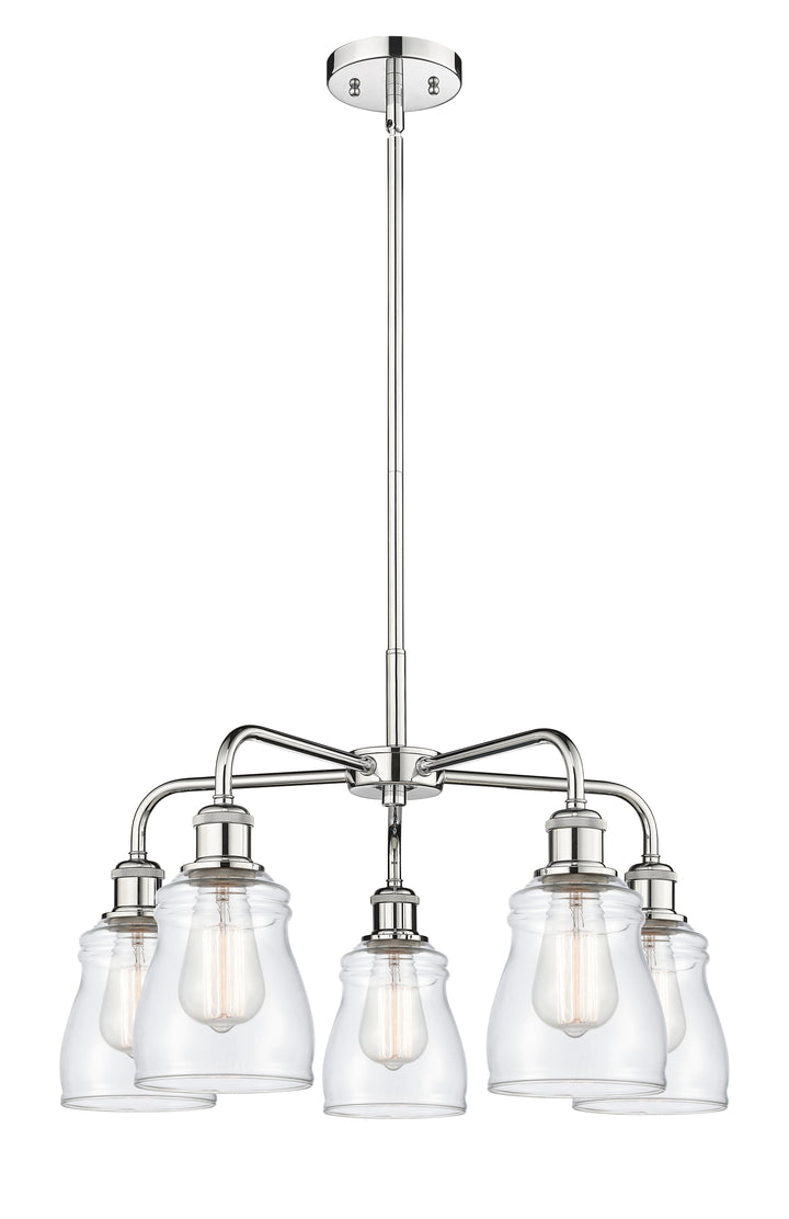 Innovations Lighting Ellery 5" Chandelier - Polished Chrome