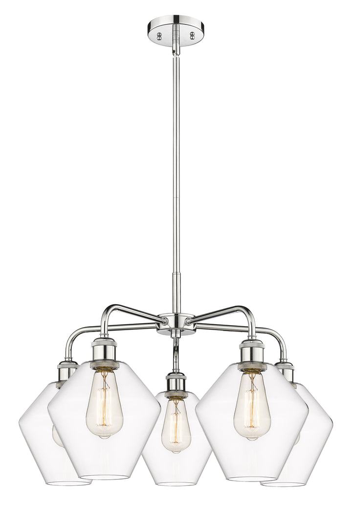 Innovations Lighting Cindyrella 8" Chandelier - Polished Chrome Chandeliers Innovations Lighting Clear ; Glass Type: Clear  