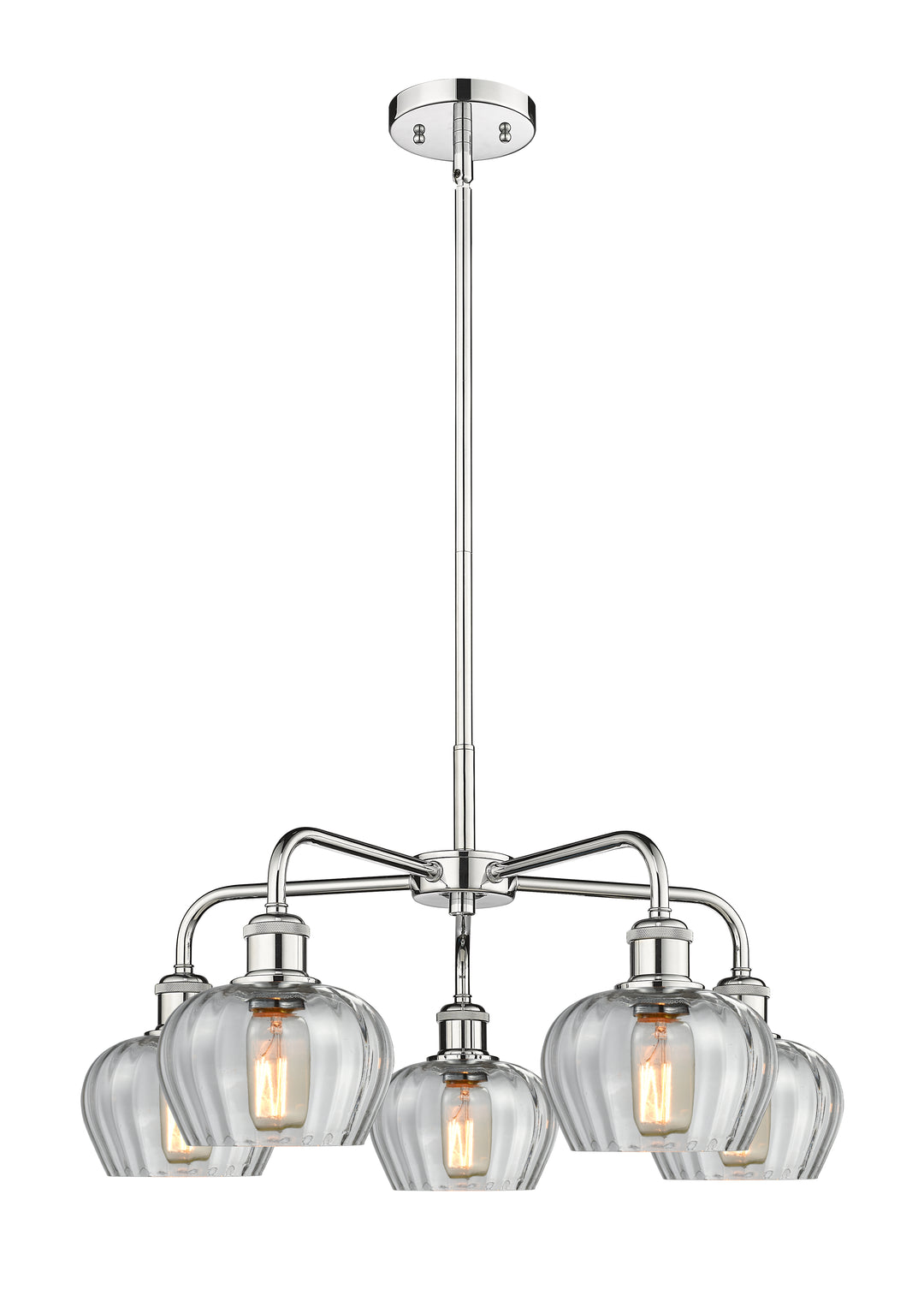 Innovations Lighting Fenton 6.5" Chandelier - Polished Chrome