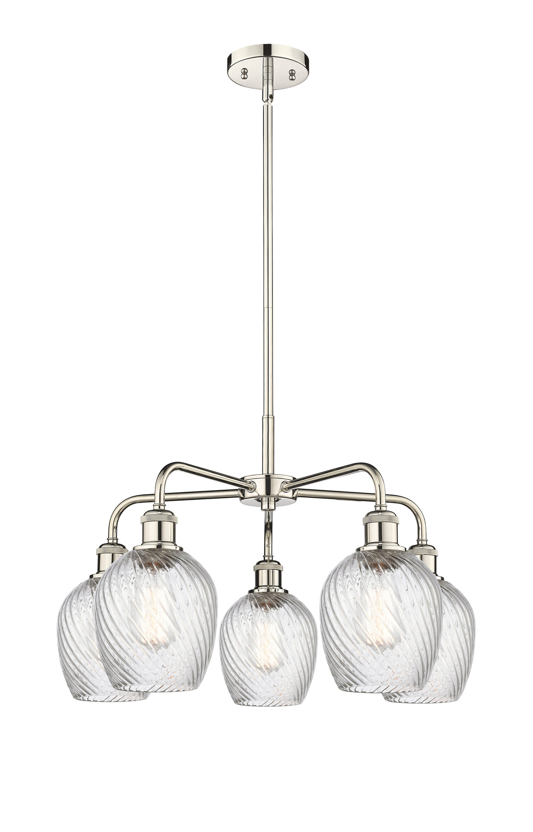 Innovations Lighting Salina 6" Chandelier - Polished Nickel