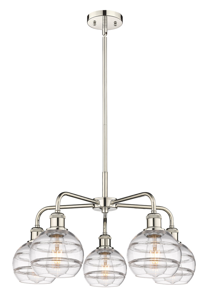 Innovations Lighting Rochester 6" Chandelier - Polished Nickel