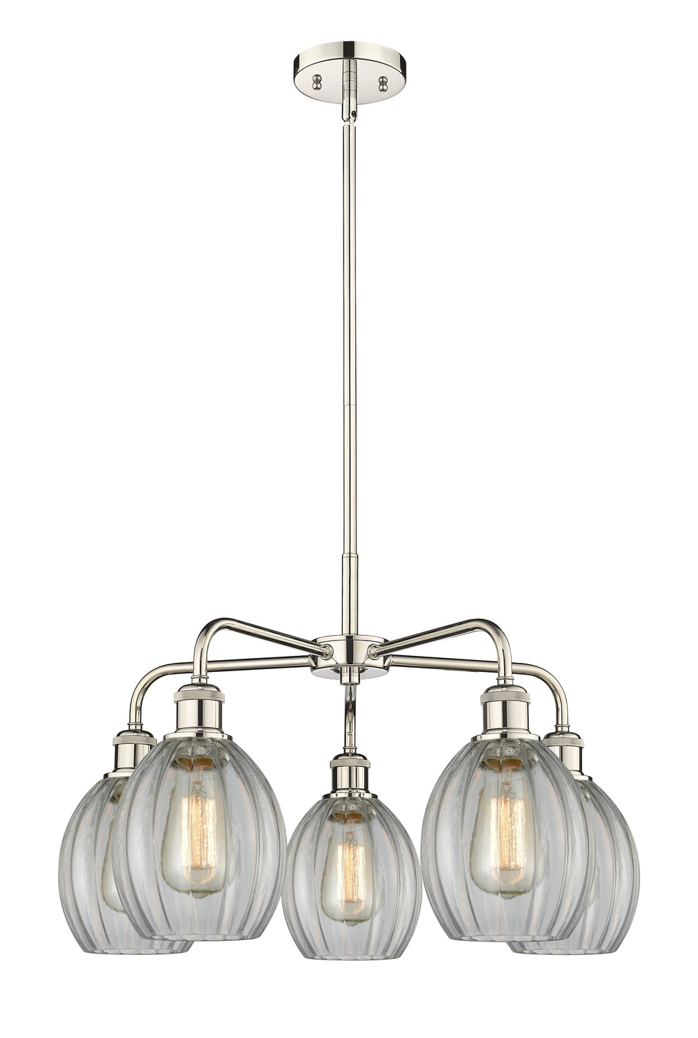 Innovations Lighting Eaton 5.5" Chandelier - Polished Nickel