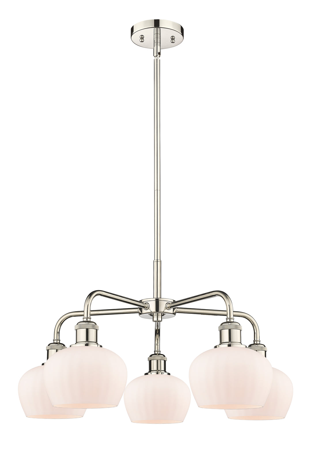 Innovations Lighting Fenton 6.5" Chandelier - Polished Nickel