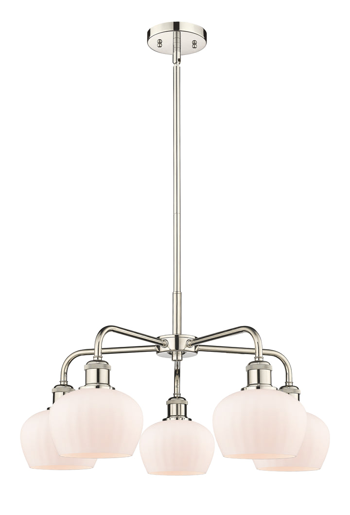 Innovations Lighting Fenton 6.5" Chandelier - Polished Nickel